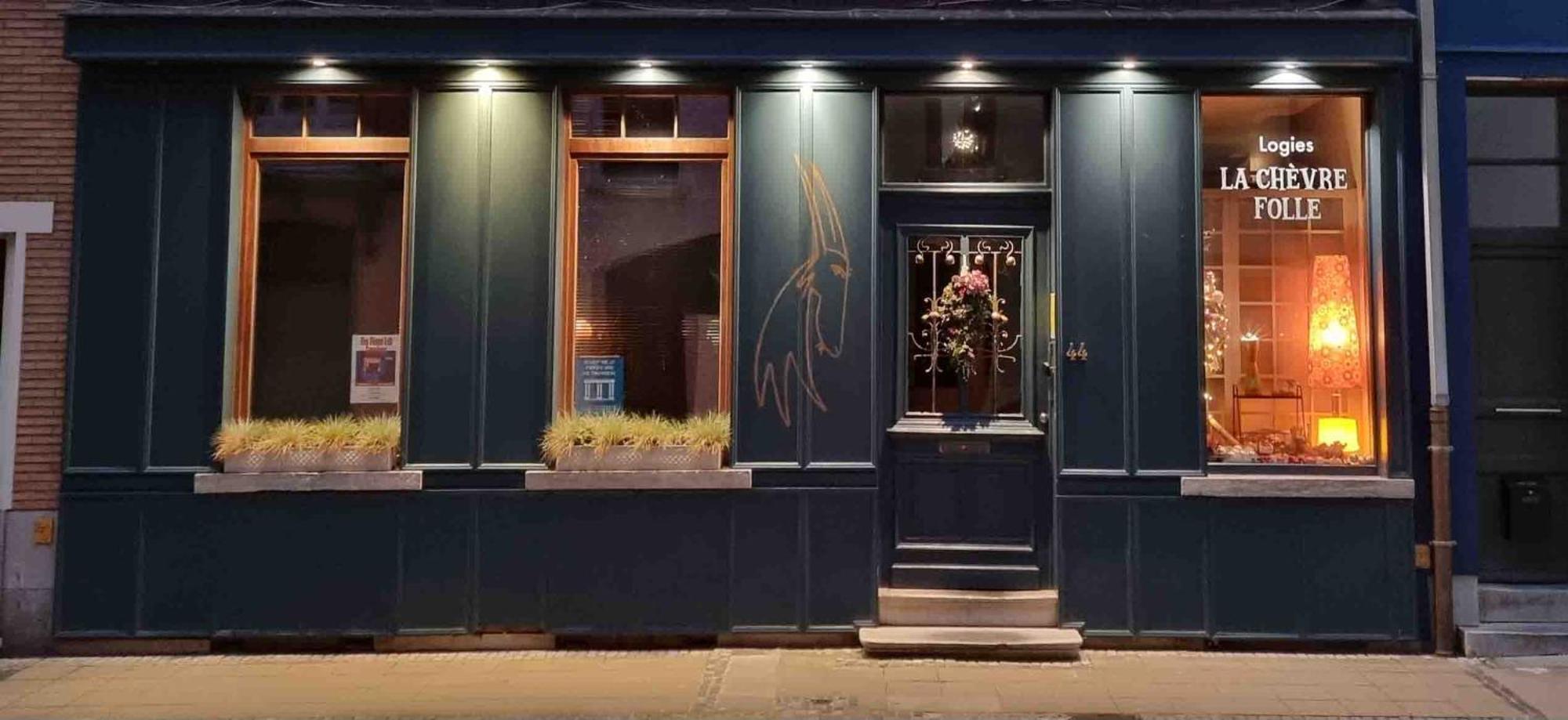 Logies La Chevre Folle - Lodging & Cooking In Style With Shared Kitchen Ostend Exterior photo